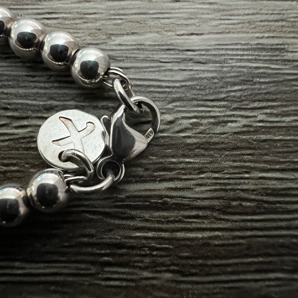 Amethyst Sugar Stack Bead Bracelet - image 4